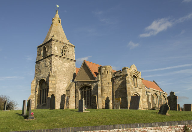 St Giles' church, Holme
