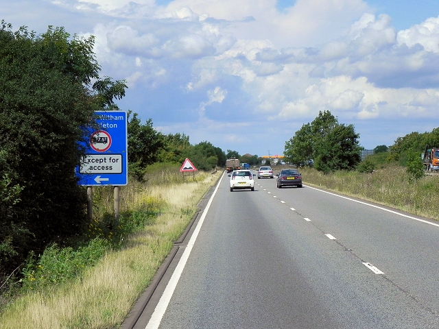 A1 Great North Road following the line of Ermine Street