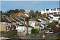 View of houses in Hadleigh Road from the old town