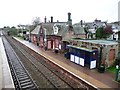 Aspatria railway station, from the footbridge