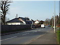 Houses, west side of Alcester Road, Wythall