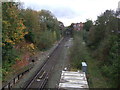 Railway towards Liverpool