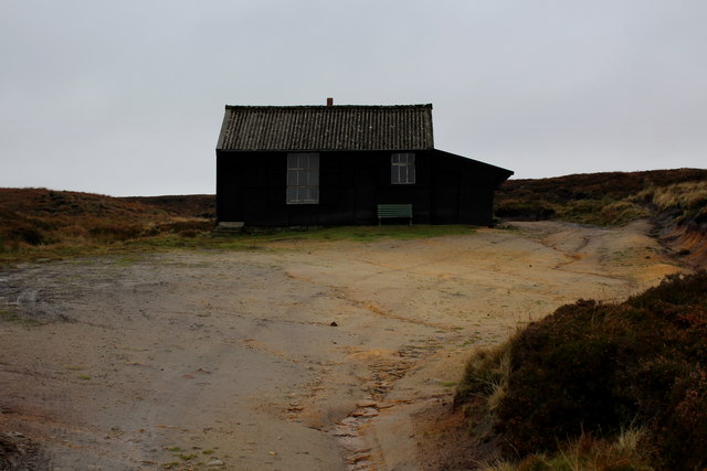 Shooting Hut on Riggs Moor - Frontal View