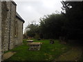 St. Peter, Mannington Bruce: tombs in the churchyard