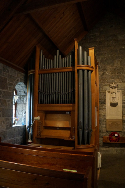 Organ at the Braes of Rannoch Parish Church