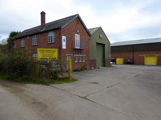 Removal and storage company buildings