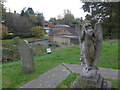 St Barnabas, Easterton: churchyard