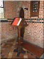 St Barnabas, Easterton: lectern