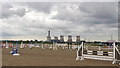 Showjumping arena at Bold Heath Equestrian Centre