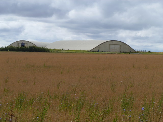 Hangars at Little Rissington Airfield