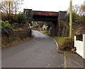 East side of a railway bridge, Coytrahen