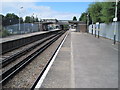 SJ2690 : Moreton railway station, Wirral by Nigel Thompson