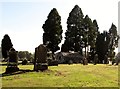 View across to the Eastwood Family Vault at Greggan Graveyard