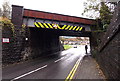 West side of Castle Street railway bridge, Maesteg