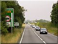 Westbound A52 at Leicestershire Boundary