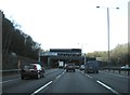 M25 entrance to Bell Common Tunnel