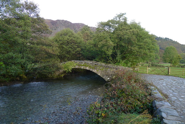 'New Bridge' carrying the Cumbria Way over the River Derwent