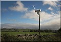 Wind turbine near Nash Barn