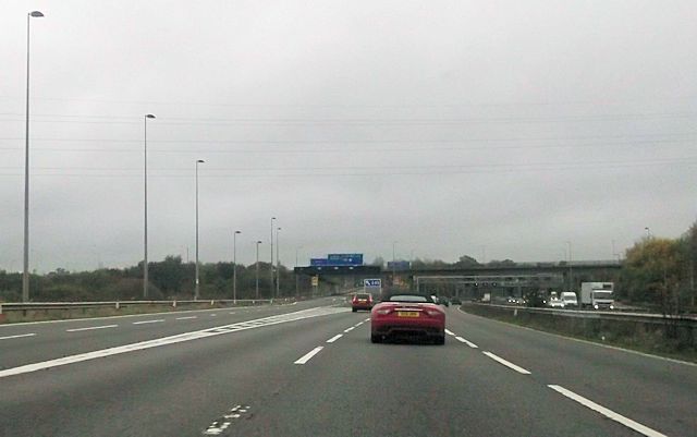 M42 Junction 6 Southbound © John Firth Geograph Britain And Ireland 4347