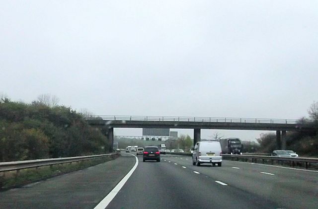 Nuthurst Road Bridge Over M40 © John Firth Geograph Britain And Ireland 5398