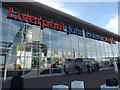 Reflection on Liverpool John Lennon Airport