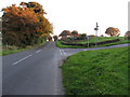 Approaching the Mullaghbawn Bog Road turnoff on the Longfield Road