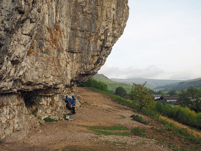 Overhangs at Kilnsey Crag