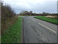 Approaching a bend on Mythop Road