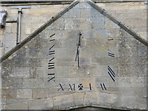 TF0919 : The Abbey Church of Saints  Peter and Paul: Sundial by Bob Harvey