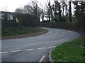 Sharp bend in Carr Lane