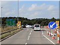 SK4727 : A453 Improvements - End of Roadworks at Kegworth by David Dixon