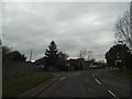 Stanwell Road at the junction of Coppermill Road