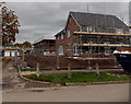 House construction in Bowen Gardens, Monmouth