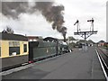 A smoky departure for Bishops Lydeard