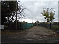 Entrance to sailing club on Datchet Road, Horton