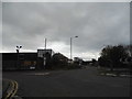 Roundabout on Poyle Road at the junction of Blackthorne Road