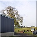 Looking from Mixing Barn towards Bullaton Farm