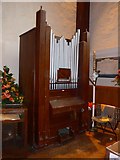 TQ2913 : St John the Baptist, Clayton: organ by Basher Eyre