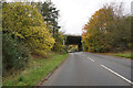 Necessity Brae (road) goes under the M90