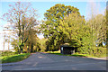 Bus shelter on Hadham Road