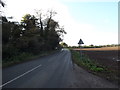 Entering Oakley on the B1118