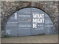 NT2673 : What might be... - the fourth arch on East Market Street by M J Richardson