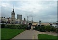 Garden approach to Margate Clock Tower and beach