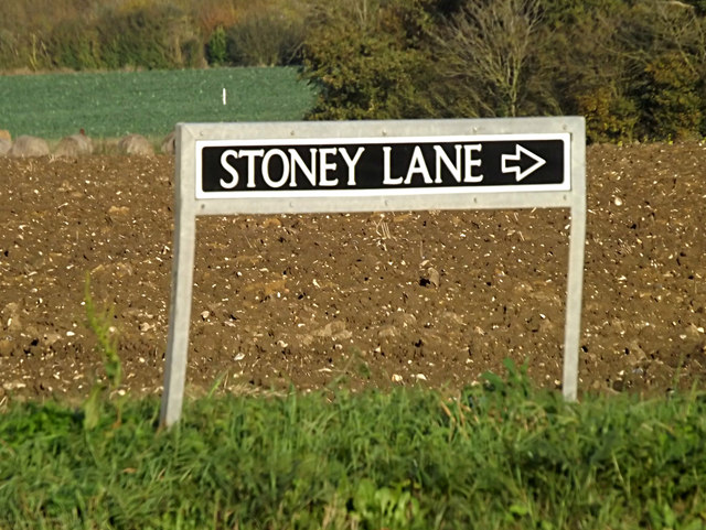 Stoney Lane sign