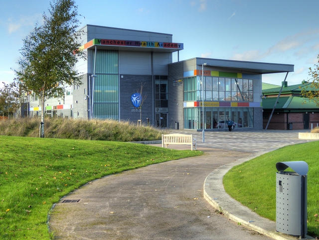 Manchester Health Academy, Wythenshawe © David Dixon :: Geograph