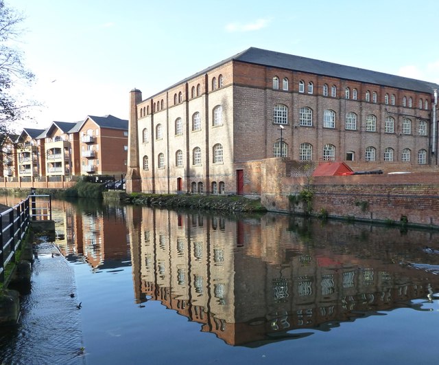 Warehouse beside the Nottingham Canal
