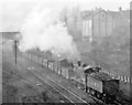 Eastbound freight train on Tottenham & Hampstead line at Harringay Junction, 1947