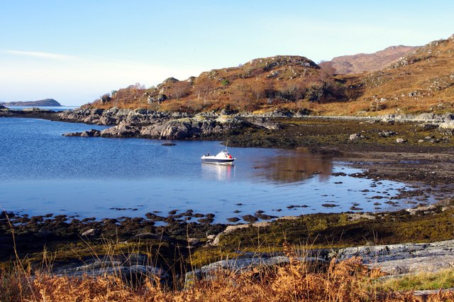 View west from Dun Ghallain, Loch Sunart