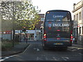 England coach in Grantham