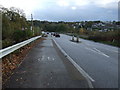 Cycle path beside the A39